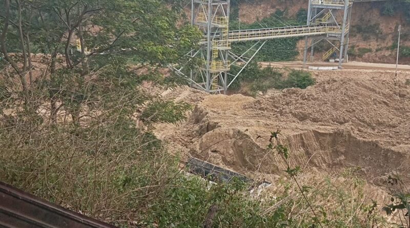 Foto salah satu lokasi PT.CPM yang diduga tempat pembuangan limbah. Foto bang doel/detaknews.id