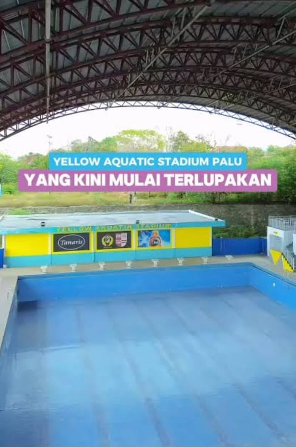 Proyek Kolam Renang Yellow Aquatic Stadium Palu Telah Lama Selesai, Dispora Sulteng Belum Lunasi Biaya Pengerjaan